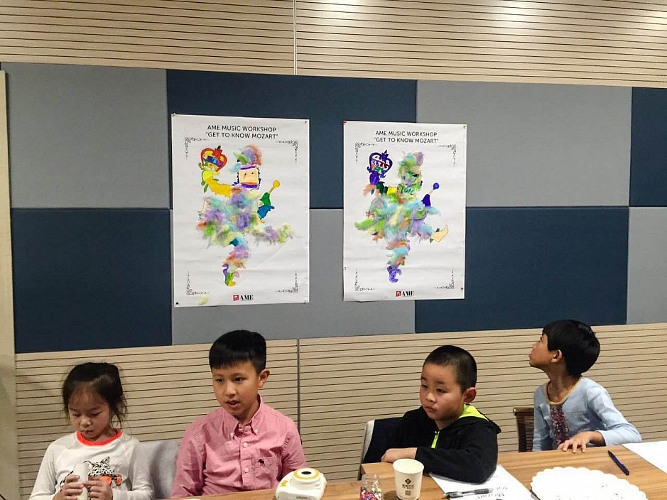 „GET TO KNOW MOZART“ - AME WORKSHOP FOR CHILDREN AT GD MUSIC SCHOOL SUZHOU