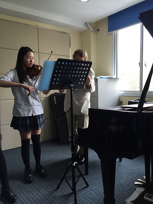 SUCCESSFUL AME MASTERCLASS AT FAMOUS SHANGHAI UNITED INTERNATIONAL SCHOOL