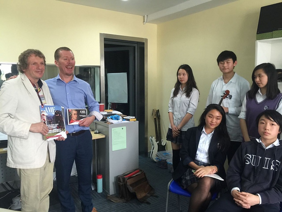 SUCCESSFUL AME MASTERCLASS AT FAMOUS SHANGHAI UNITED INTERNATIONAL SCHOOL