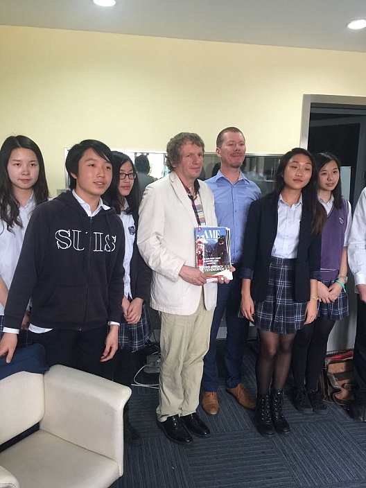 SUCCESSFUL AME MASTERCLASS AT FAMOUS SHANGHAI UNITED INTERNATIONAL SCHOOL