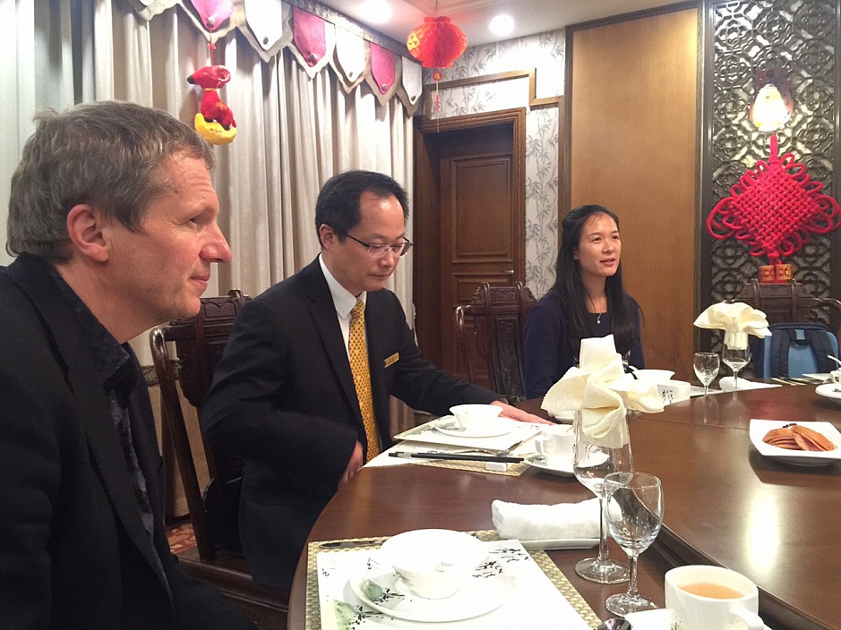 VISIT AT SUZHOU FOREIGN LANGUAGE SCHOOL