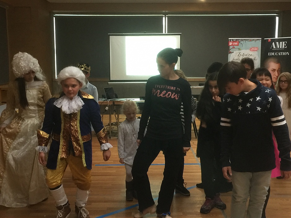 "Zeitreise durch die Musik für Kinder" Workshop at the Buch WIen