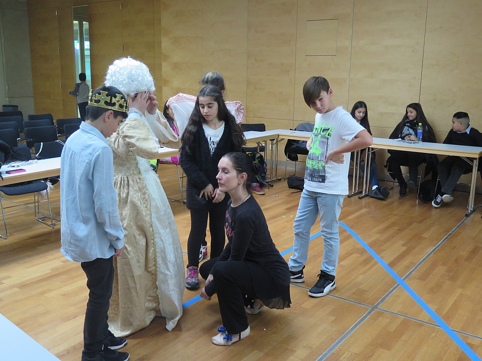 "Zeitreise durch die Musik für Kinder" Workshop at the Buch WIen