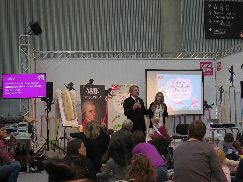 "Zeitreise durch die Musik für Kinder" Workshop at the Buch WIen