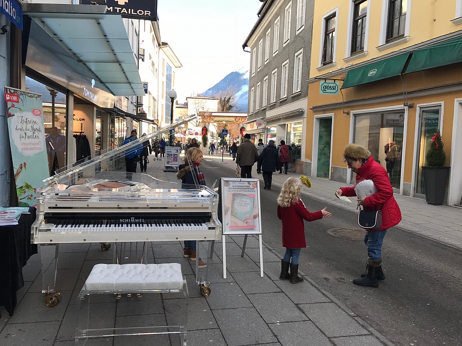 Piano matinée mit book presentaion